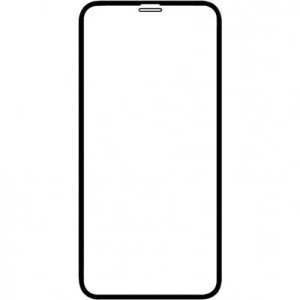 Защитное стекло LuxCase для iPhone 13 Pro Max 2.5D Black