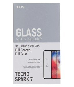 Защитное стекло TFN для Tecno Spark 7/8/8c/8p/Go 2023/Go 2022 3D Black Защитное стекло TFN для Tecno Spark 7/8/8c/8p/Go 2023/Go 2022 3D Black