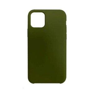 Накладка силикон Silicone Case для iPhone 13 mini Болотный