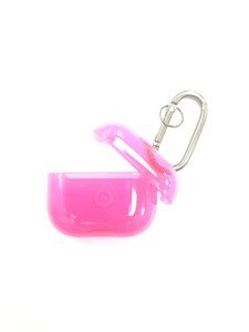 Чехол TPU с карабином Deppa для Apple AirPods 3 Розовый (арт.47339) Чехол TPU с карабином Deppa для Apple AirPods 3 Розовый (арт.47339)
