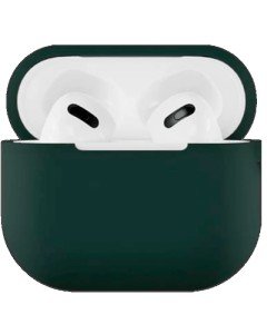 Силиконовый чехол VLP Silicone Case Soft Touch для Apple AirPods 3 Dark Green Силиконовый чехол VLP Silicone Case Soft Touch для Apple AirPods 3 Dark Green