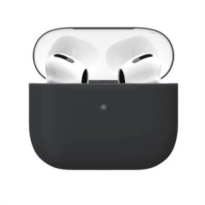 Силиконовый чехол VLP Silicone Case Soft Touch для Apple AirPods 3 Black Силиконовый чехол VLP Silicone Case Soft Touch для Apple AirPods 3 Black