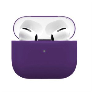 Силиконовый чехол VLP Silicone Case Soft Touch для Apple AirPods Pro Dark Violet Силиконовый чехол VLP Silicone Case Soft Touch для Apple AirPods Pro Dark Violet
