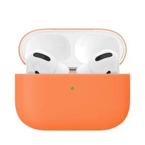 Силиконовый чехол VLP Silicone Case Soft Touch для Apple AirPods Pro Orange Силиконовый чехол VLP Silicone Case Soft Touch для Apple AirPods Pro Orange