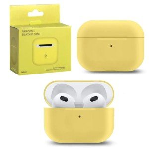 Силиконовый чехол для Apple AirPods 3 Yellow Силиконовый чехол для Apple AirPods 3 Yellow