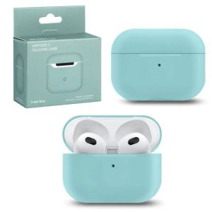 Силиконовый чехол для Apple AirPods 3 Sky Blue Силиконовый чехол для Apple AirPods 3 Sky Blue