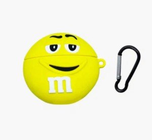 Силиконовый чехол для Apple AirPods (M&M’s Жёлтый) Силиконовый чехол для Apple AirPods (M&M’s Жёлтый)