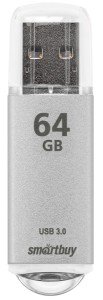 USB Флеш-накопитель Smartbuy V-Cut USB 2.0 64GB Серебро (SB64GBVC-S) USB Флеш-накопитель Smartbuy V-Cut USB 2.0 64GB Серебро (SB64GBVC-S)