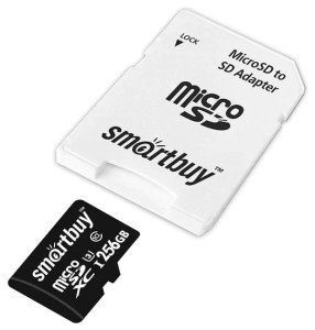 Карта памяти Micro SD Smartbuy Classic Series 256GB Class10 90MB/s (SB256GBSDCL10-01) + SD adapter Карта памяти Micro SD Smartbuy Classic Series 256GB Class10 90MB/s (SB256GBSDCL10-01) + SD adapter