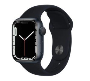 Сменный силиконовый ремешок для Apple Watch 38/40/41mm черный Сменный силиконовый ремешок для Apple Watch 38/40/41mm черный
