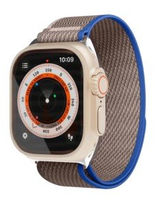 Ремешок VLP Trail Band для Apple Watch 42/44/45/49mm Серый/Синий Ремешок VLP Trail Band для Apple Watch 42/44/45/49mm Серый/Синий
