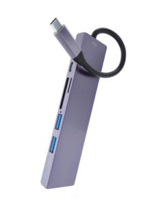 USB-C разветвитель VLP Multiport Hub для MacBook 6в1 Graphite (Графит) USB-C разветвитель VLP Multiport Hub для MacBook 6в1 Graphite (Графит)
