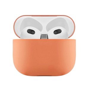 Силиконовый чехол uBear Touch Case для Apple AirPods 3 Orange Силиконовый чехол uBear Touch Case для Apple AirPods 3 Orange