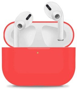 Силиконовый чехол ISA для Apple AirPods Pro Красный Силиконовый чехол ISA для Apple AirPods Pro Красный