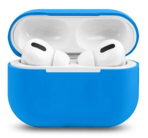 Силиконовый чехол ISA для Apple AirPods Pro Голубой Силиконовый чехол ISA для Apple AirPods Pro Голубой