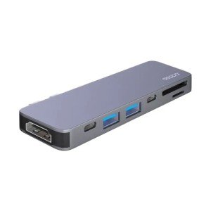 USB-C Разветвитель Deppa для MacBook 7в1 (73121) Графит USB-C Разветвитель Deppa для MacBook 7в1 (73121) Графит