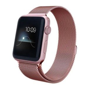Ремешок для Apple Watch 42/44/45/49mm Milanese Loop Rose Ремешок для Apple Watch 42/44/45/49mm Milanese Loop Rose