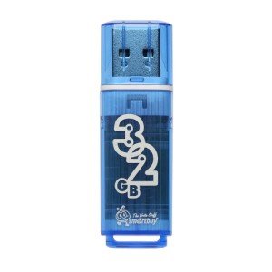 USB флеш-накопитель Smartbuy Glossy series USB 2.0 32GB Blue (Синий) (SB32GBGS-B) USB флеш-накопитель Smartbuy Glossy series USB 2.0 32GB Blue (Синий) (SB32GBGS-B)