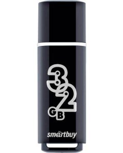 USB Флеш-накопитель Smartbuy Glossy series USB 2.0 32GB Черный (SB32GBGS-K) USB Флеш-накопитель Smartbuy Glossy series USB 2.0 32GB Черный (SB32GBGS-K)