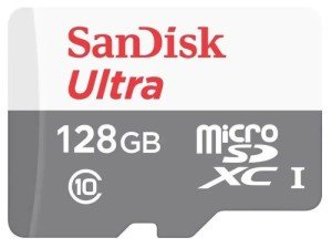 Карта памяти Micro SD SanDisk Ultra 128GB Class10 100MB/s (SDSQUNR-128G-GN6MN) Карта памяти Micro SD SanDisk Ultra 128GB Class10 100MB/s (SDSQUNR-128G-GN6MN)
