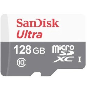 Карта памяти Micro SD SanDisk Ultra 128GB Class10 100MB/s (SDSQUNR-128G-GN3MN) Карта памяти Micro SD SanDisk Ultra 128GB Class10 100MB/s (SDSQUNR-128G-GN3MN)