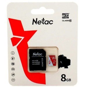Карта памяти Netac P500 Eco 8GB Class10 (NT02P500ECO-008G-R) + SD adapter Карта памяти Netac P500 Eco 8GB Class10 (NT02P500ECO-008G-R) + SD adapter