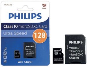 Карта памяти Micro SD Philips 128GB Class10 (FM12MA45B/97) + SD adapter Карта памяти Micro SD Philips 128GB Class10 (FM12MA45B/97) + SD adapter