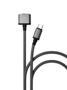 Кабель VLP USB C - MagSafe для Macbook 2м Space Gray Кабель VLP USB C - MagSafe для Macbook 2м Space Gray