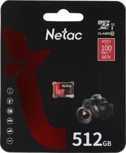 Карта памяти Netac P500 Extreme Pro 512GB Class10 100MB/s (NT02P500PRO-512G-S) Карта памяти Netac P500 Extreme Pro 512GB Class10 100MB/s (NT02P500PRO-512G-S)