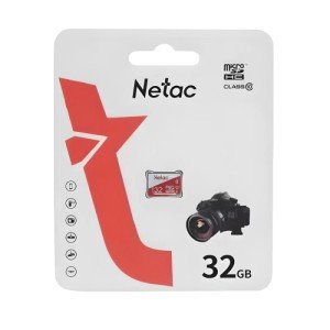 Карта памяти Netac P500 Eco 32GB Class10 (NT02P500ECO-032G-S) Карта памяти Netac P500 Eco 32GB Class10 (NT02P500ECO-032G-S)
