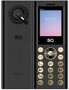 Телефон BQ 2458 Barrel L Black Gold (Черный-Золотой) Телефон BQ 2458 Barrel L Black Gold (Черный-Золотой)