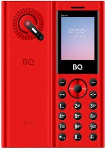 Телефон BQ 2458 Barrel L Red Black (Красный-Черный) Телефон BQ 2458 Barrel L Red Black (Красный-Черный)