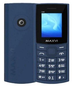 Телефон MAXVI C40 Blue (Синий) Телефон MAXVI C40 Blue (Синий)