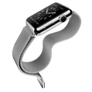Ремешок для Apple Watch 42/44/45/49mm Milanese Loop Silver Ремешок для Apple Watch 42/44/45/49mm Milanese Loop Silver