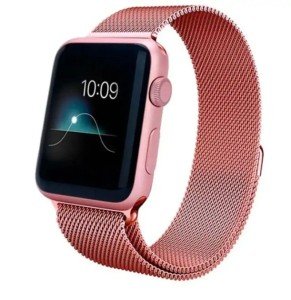 Ремешок для Apple Watch 38/40/41mm Milanese Loop Rose Ремешок для Apple Watch 38/40/41mm Milanese Loop Rose