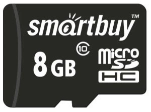 Карта памяти Micro SD Smartbuy 8GB Class10 23MB/s (SB8GBSDCL10-00) Карта памяти Micro SD Smartbuy 8GB Class10 23MB/s (SB8GBSDCL10-00)