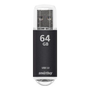 USB Флеш-накопитель Smartbuy V-Cut USB 3.0/3.1 64GB Черный (SB64GBVC-K3) USB Флеш-накопитель Smartbuy V-Cut USB 3.0/3.1 64GB Черный (SB64GBVC-K3)