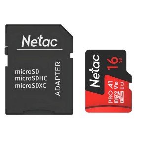 Карта памяти Netac P500 Extreme Pro 16GB Class10 100MB/s (NT02P500PRO-016G-R) + SD adapter Карта памяти Netac P500 Extreme Pro 16GB Class10 100MB/s (NT02P500PRO-016G-R) + SD adapter
