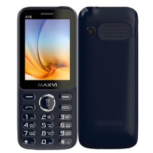 Телефон MAXVI K18 Blue (Синий) Телефон MAXVI K18 Blue (Синий)