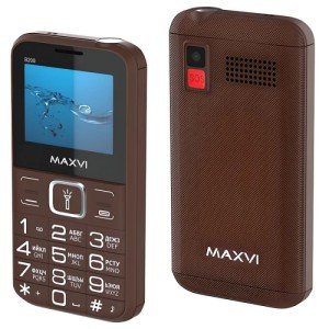 Телефон MAXVI B200 Brown (Коричневый) Телефон MAXVI B200 Brown (Коричневый)