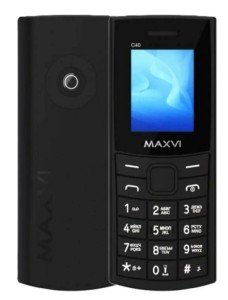 Телефон MAXVI C40 Black (Черный) Телефон MAXVI C40 Black (Черный)