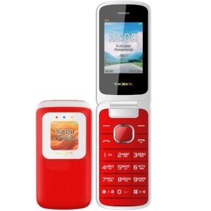 Телефон Texet TM-325 Dual Sim Pomegranate (Красный) Телефон Texet TM-325 Dual Sim Pomegranate (Красный)