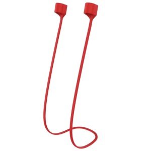 Шнурок силиконовый для Apple AirPods Красный Шнурок силиконовый для Apple AirPods Красный