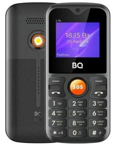 Телефон BQ 1853 Life Black-Orange (Черный-Оранжевый) Телефон BQ 1853 Life Black-Orange (Черный-Оранжевый)