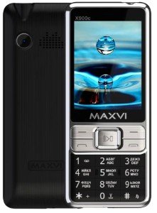 Телефон MAXVI X900c Black (Черный) Телефон MAXVI X900c Black (Черный)
