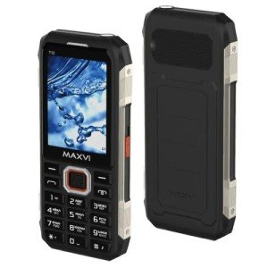 Телефон MAXVI T12 Black (Черный) Телефон MAXVI T12 Black (Черный)