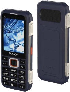 Телефон MAXVI T12 Blue (Синий) Телефон MAXVI T12 Blue (Синий)