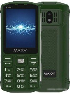 Телефон MAXVI P101 Green (Зеленый) Телефон MAXVI P101 Green (Зеленый)