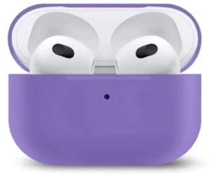 Силиконовый чехол для Apple AirPods 4 Purple Силиконовый чехол для Apple AirPods 4 Purple