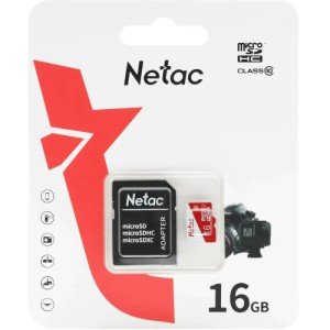 Карта памяти Netac P500 Eco 16GB Class10 (NT02P500ECO-016G-R) + SD adapter Карта памяти Netac P500 Eco 16GB Class10 (NT02P500ECO-016G-R) + SD adapter
